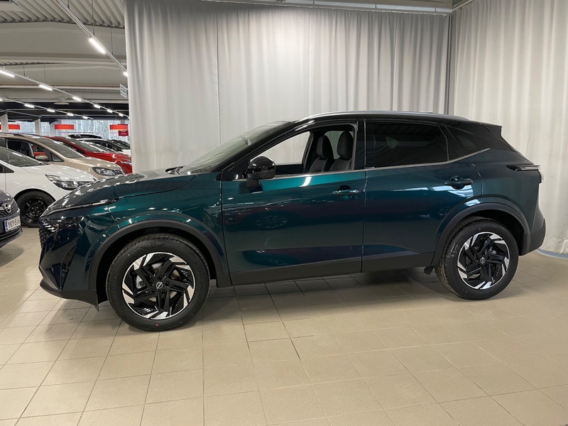 heti ajoon Nissan Qashqai