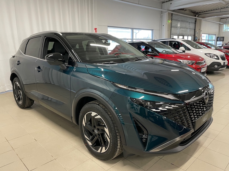 heti ajoon Nissan Qashqai