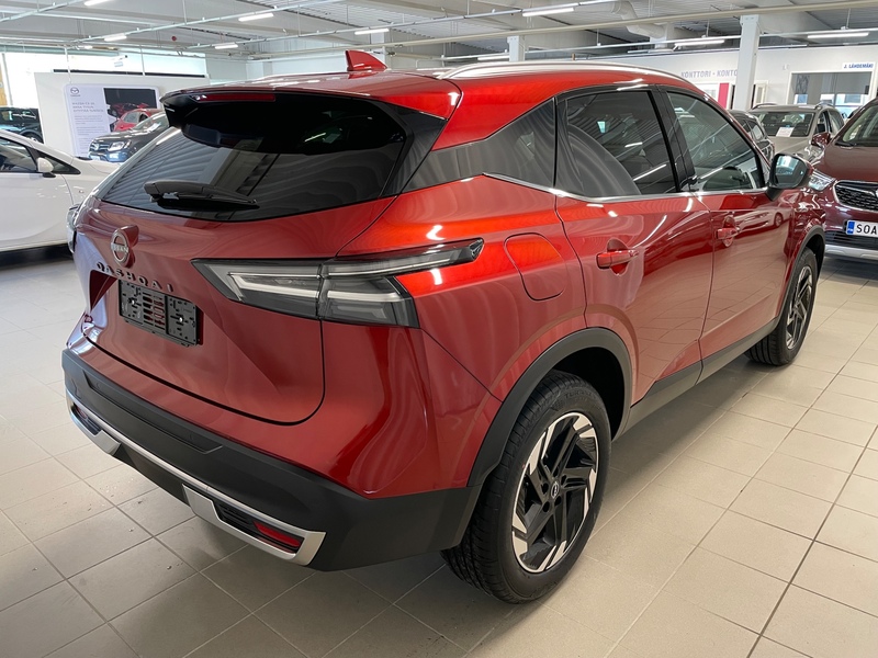 heti ajoon Nissan Qashqai