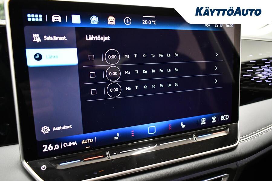 heti ajoon Volkswagen Tiguan