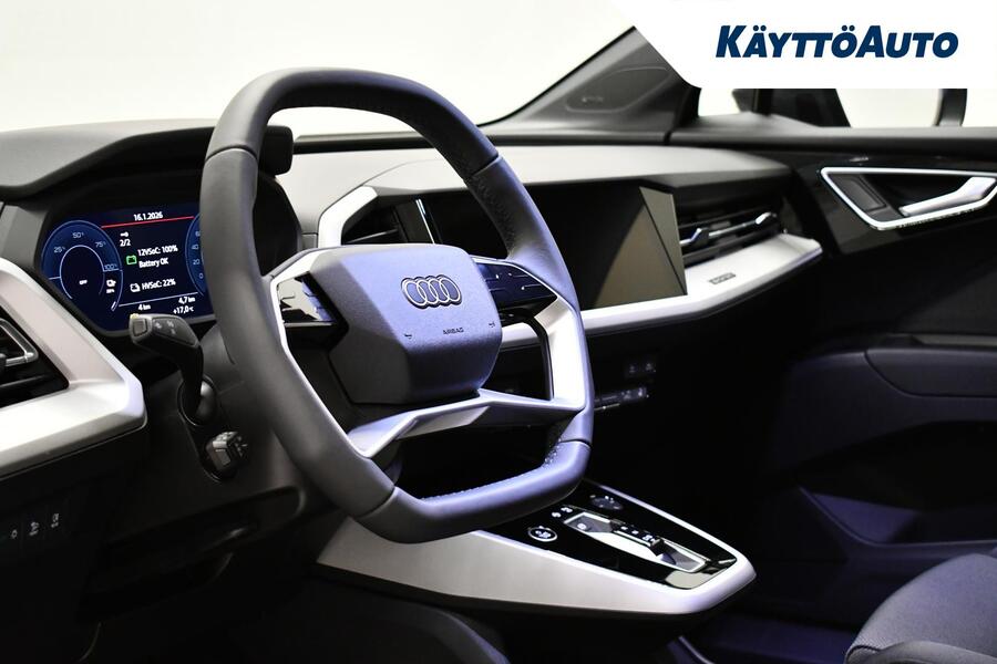 heti ajoon Audi Q4 e-tron