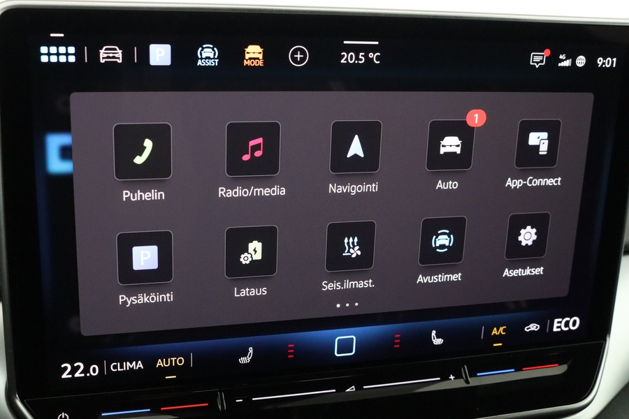 heti ajoon Volkswagen ID.4