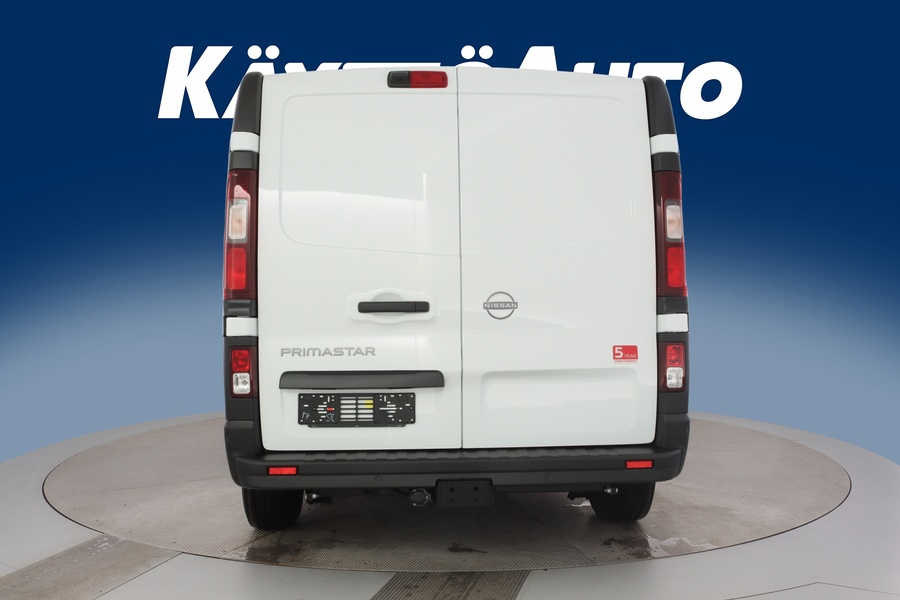 heti ajoon Nissan Primastar