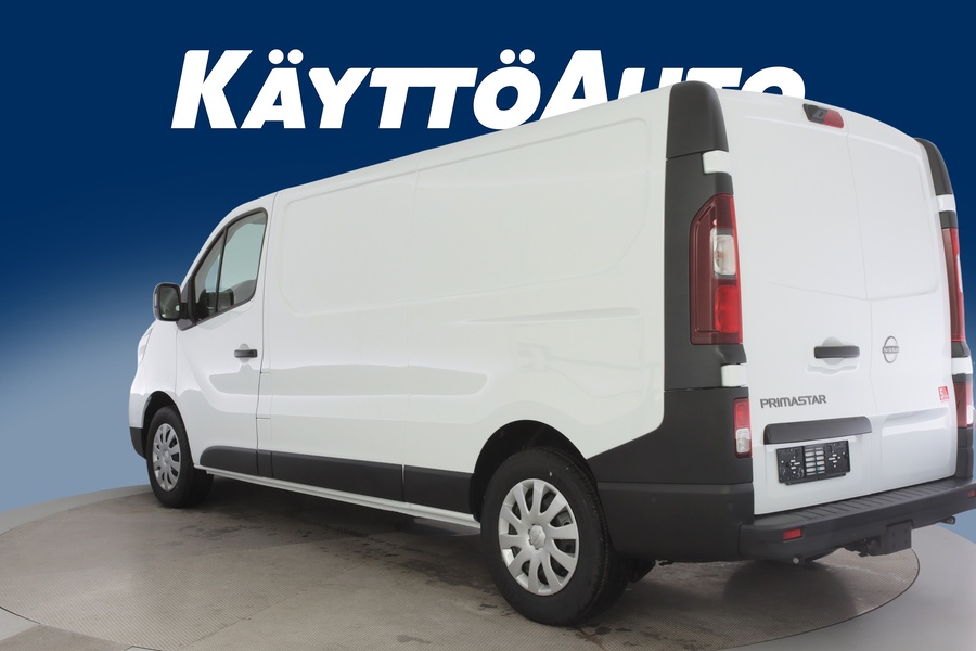 heti ajoon Nissan Primastar