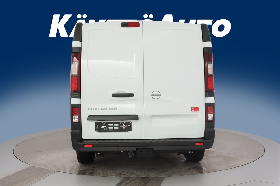 heti ajoon Nissan Primastar