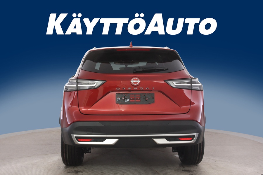 heti ajoon Nissan Qashqai