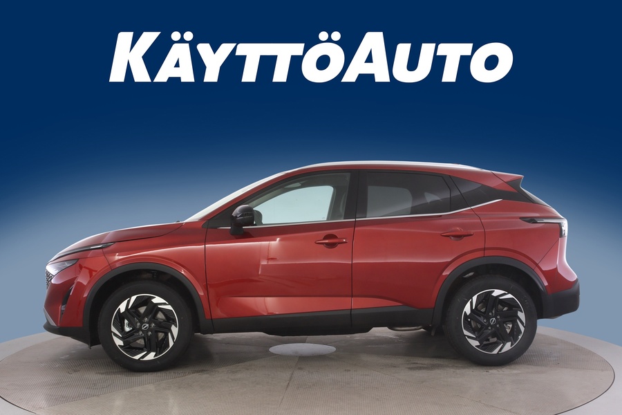 heti ajoon Nissan Qashqai