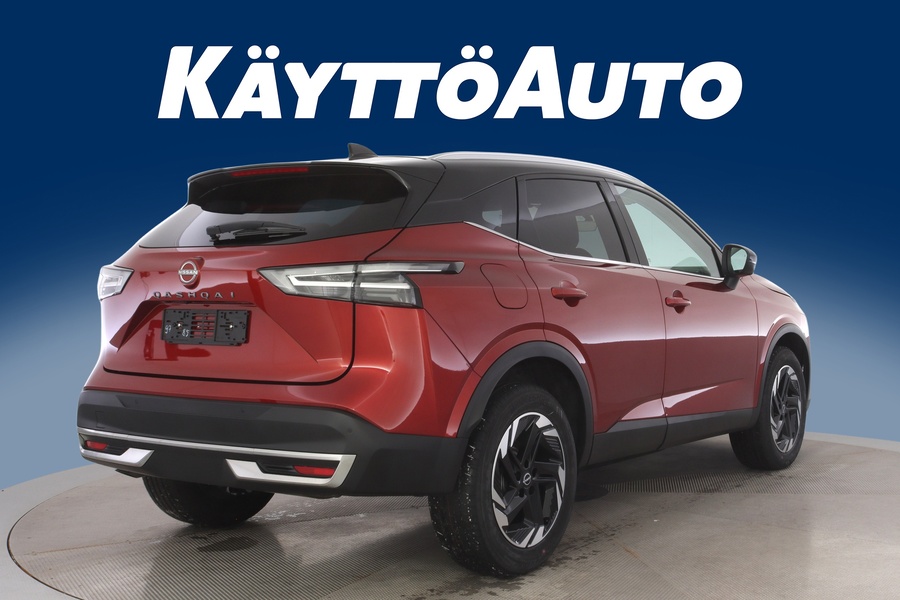 heti ajoon Nissan Qashqai