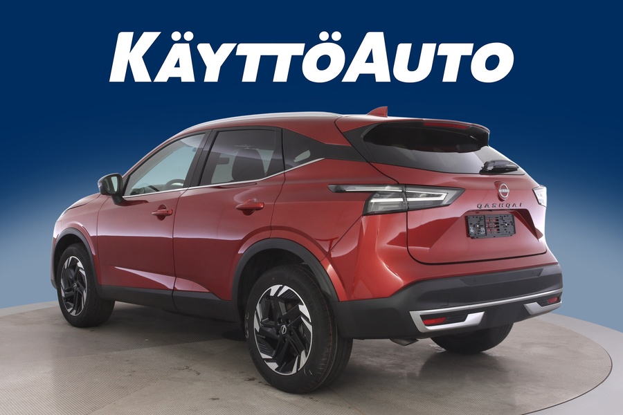 heti ajoon Nissan Qashqai