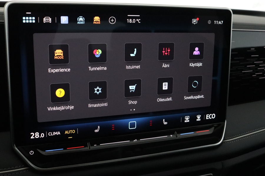 heti ajoon Volkswagen Tiguan