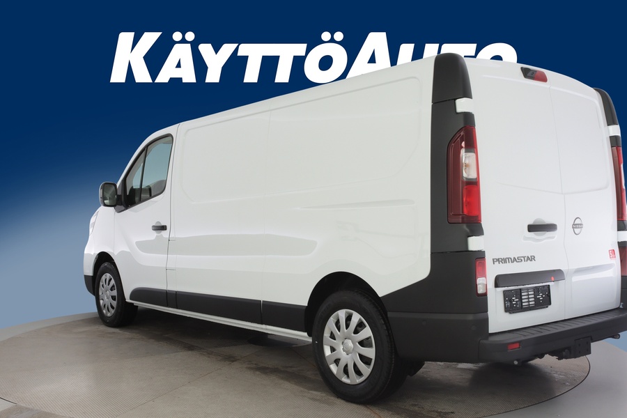 heti ajoon Nissan Primastar