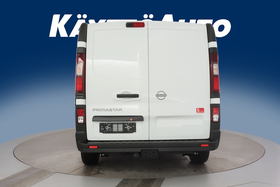 heti ajoon Nissan Primastar