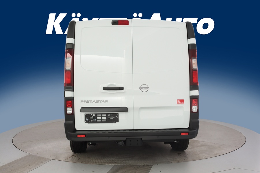 heti ajoon Nissan Primastar