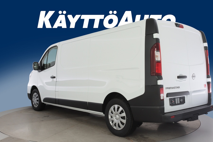 heti ajoon Nissan Primastar