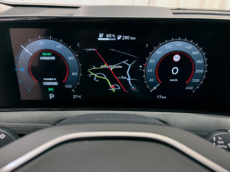 heti ajoon Nissan Ariya