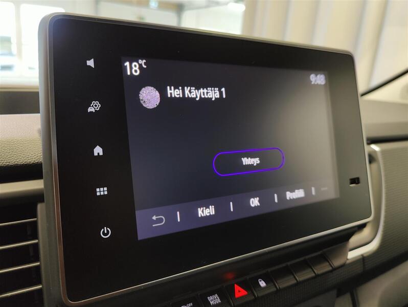 heti ajoon Nissan Primastar