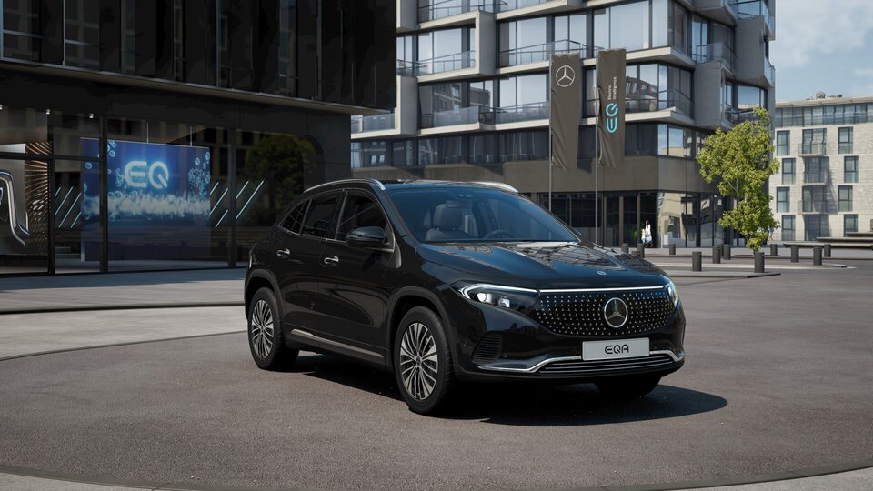 heti ajoon Mercedes-Benz EQA