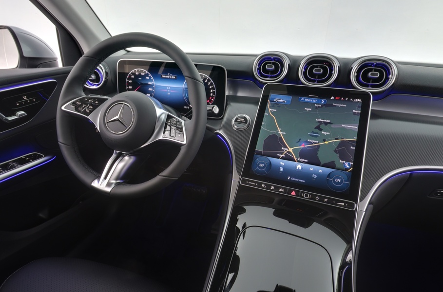 heti ajoon Mercedes-Benz GLC