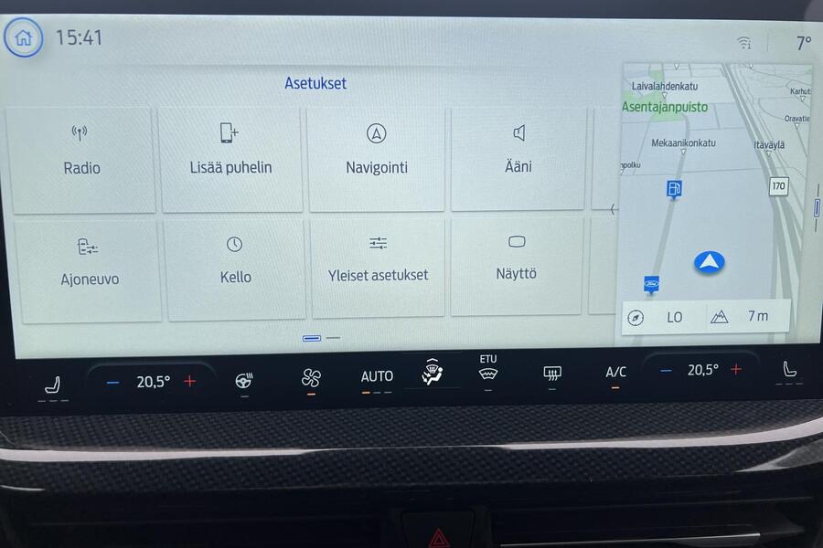 heti ajoon Ford Focus