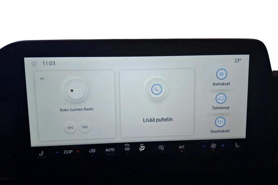 heti ajoon Ford Transit Custom