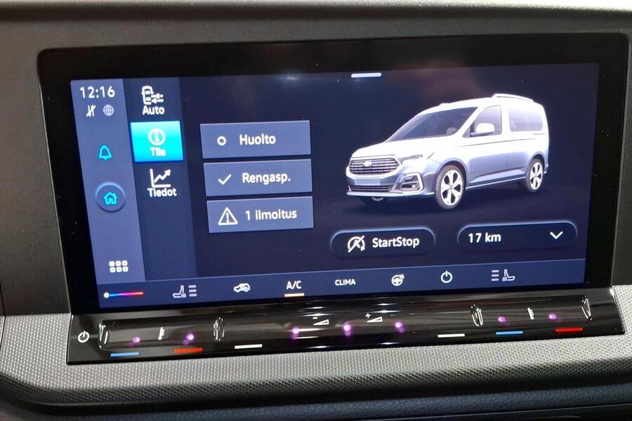 heti ajoon Ford Transit Connect