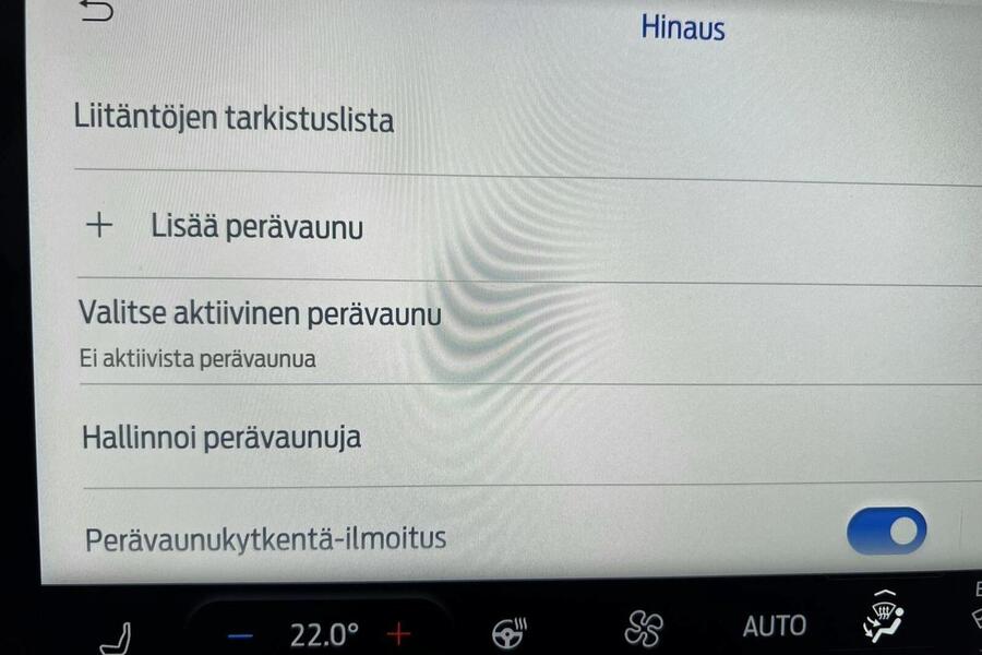 heti ajoon Ford Kuga
