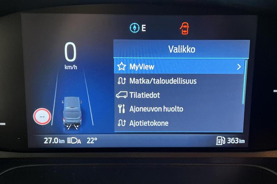 heti ajoon Ford Transit