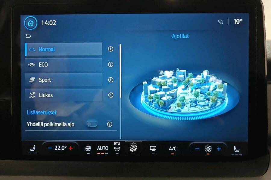 heti ajoon Ford Tourneo Courier