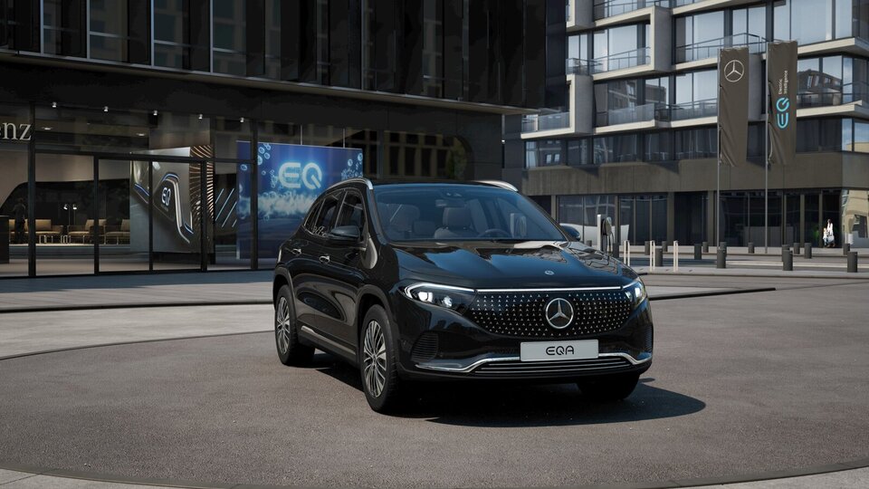 heti ajoon Mercedes-Benz EQA