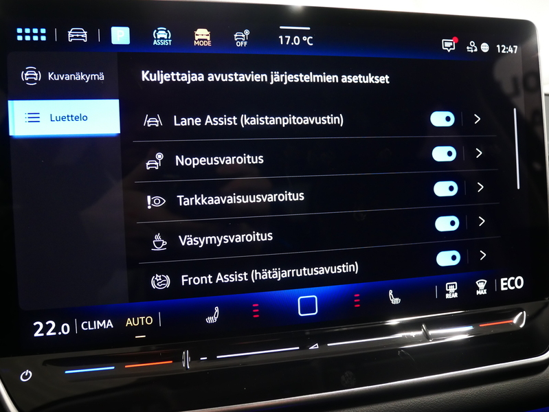 heti ajoon Volkswagen Tiguan