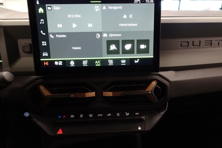 heti ajoon Dacia Duster