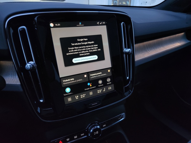 heti ajoon Volvo EC40