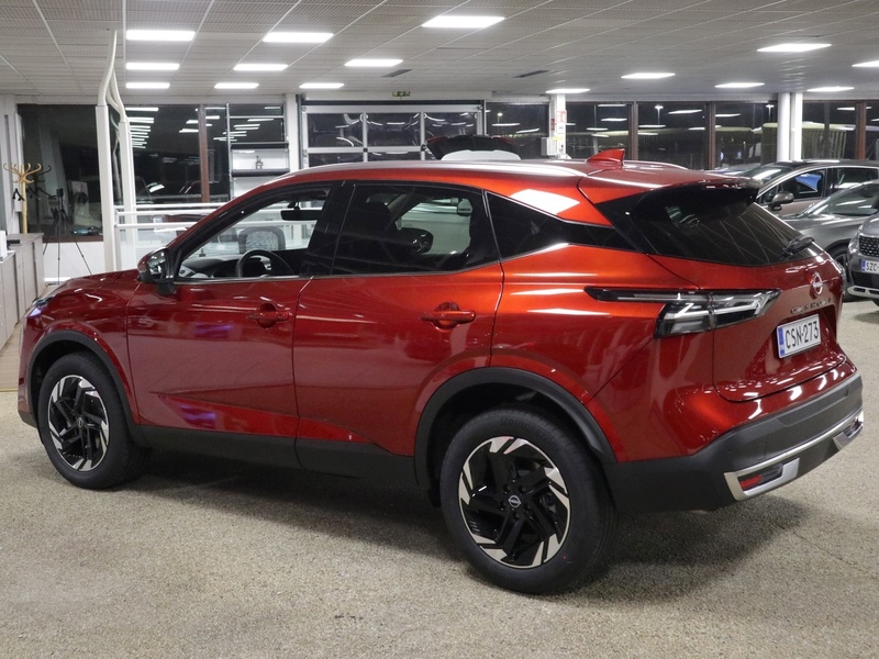 heti ajoon Nissan Qashqai