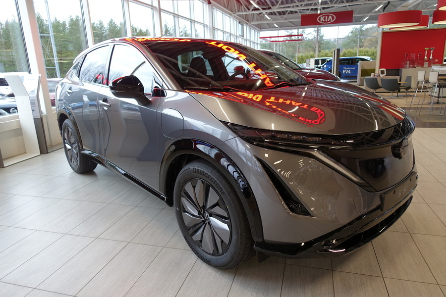 heti ajoon Nissan Ariya