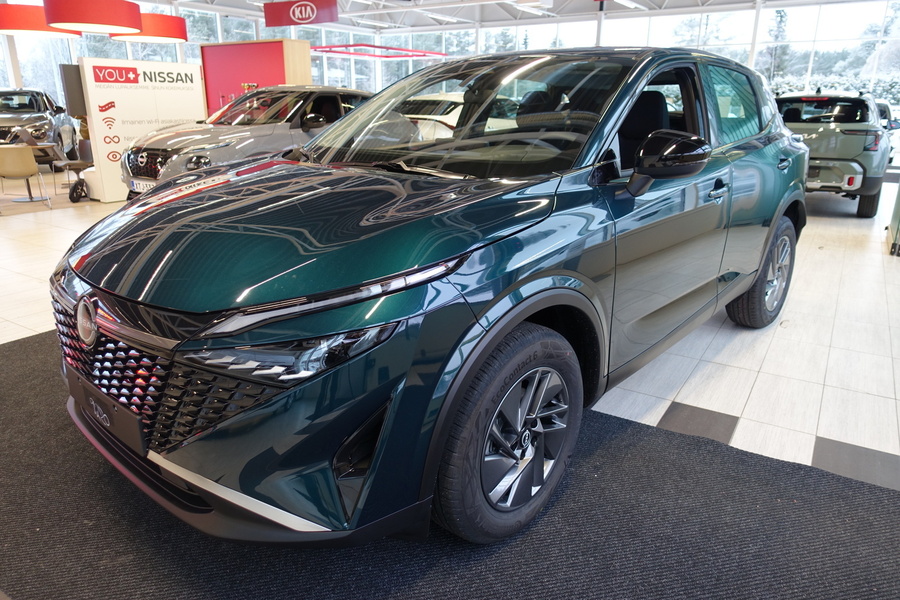 heti ajoon Nissan Qashqai