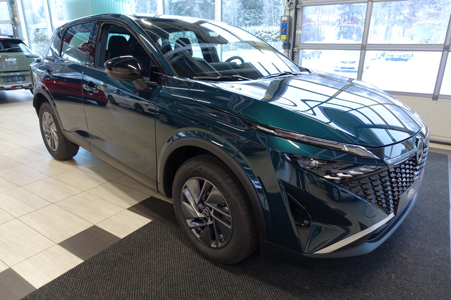 heti ajoon Nissan Qashqai