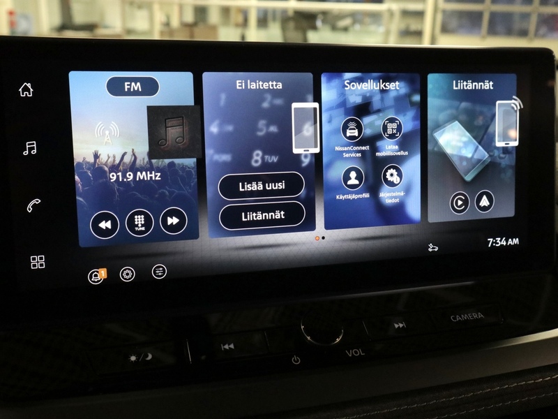 heti ajoon Nissan Qashqai