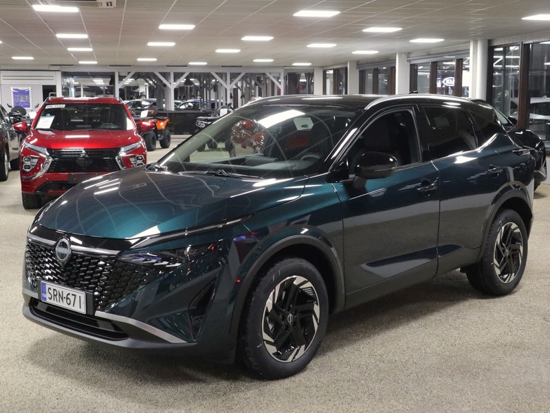 heti ajoon Nissan Qashqai