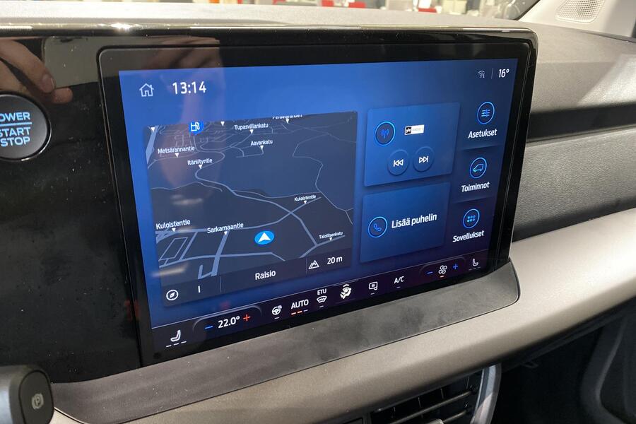 heti ajoon Ford Transit Courier