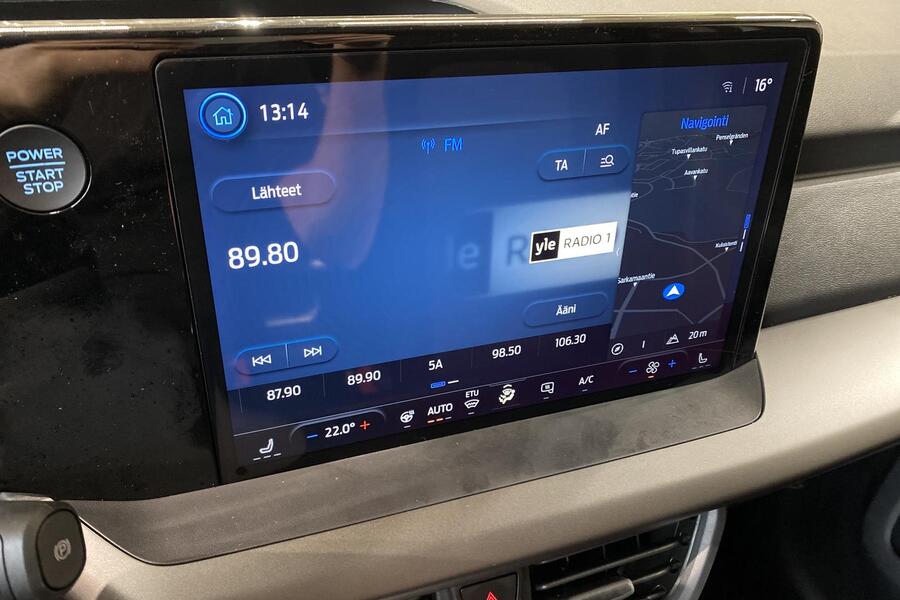 heti ajoon Ford Transit Courier