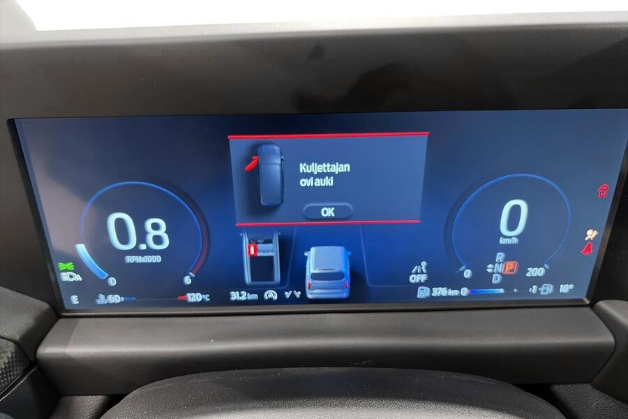 heti ajoon Ford Transit Custom