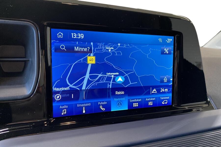 heti ajoon Ford Tourneo Courier