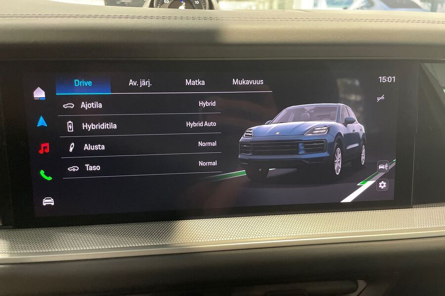 heti ajoon Porsche Cayenne