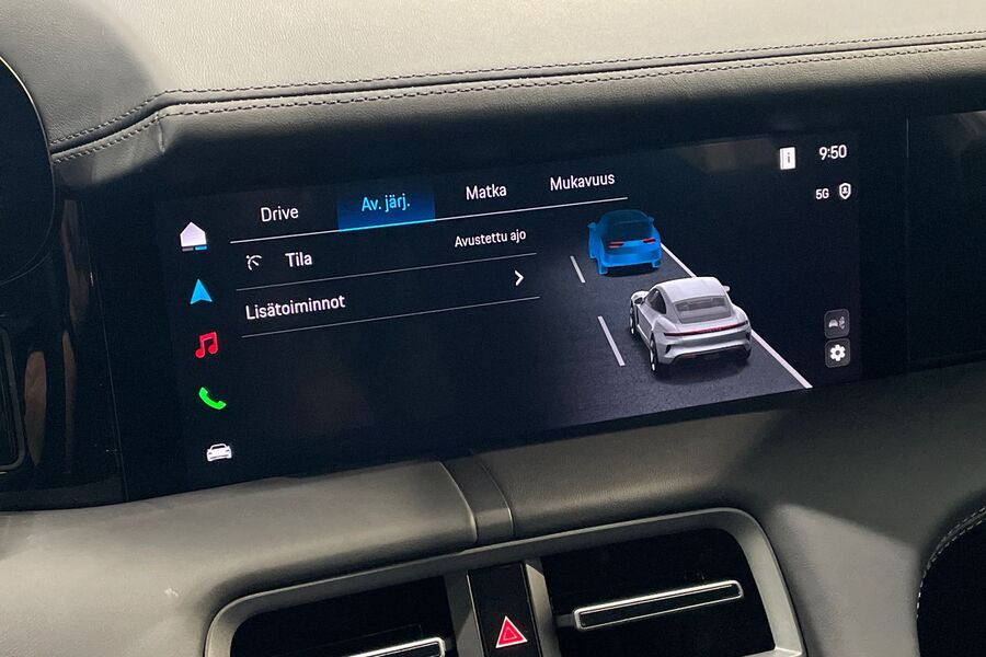 heti ajoon Porsche Taycan