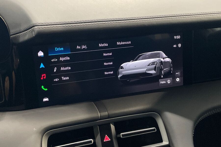 heti ajoon Porsche Taycan