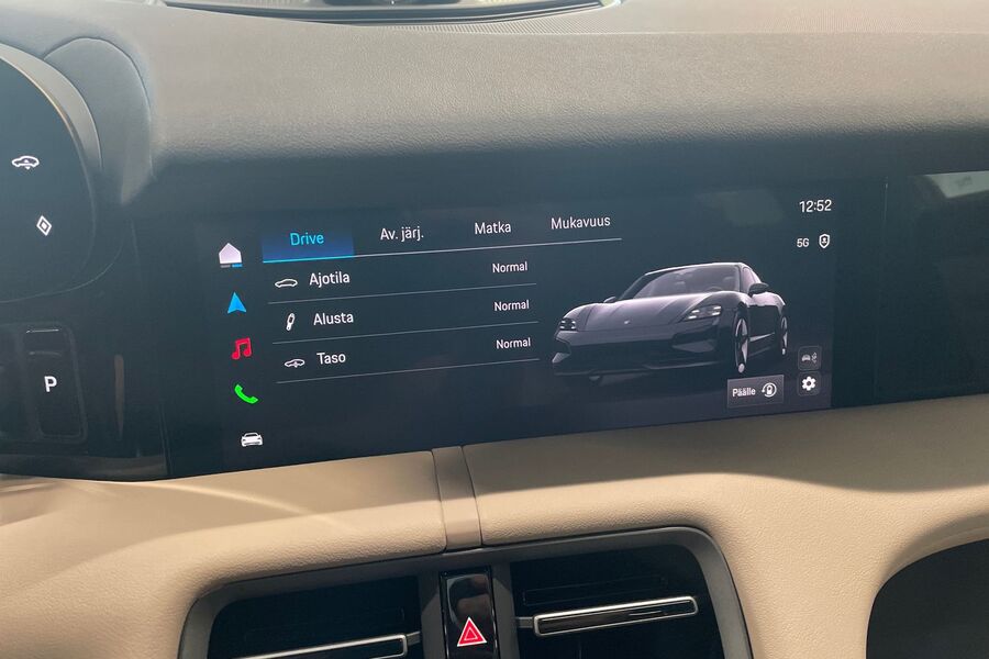 heti ajoon Porsche Taycan