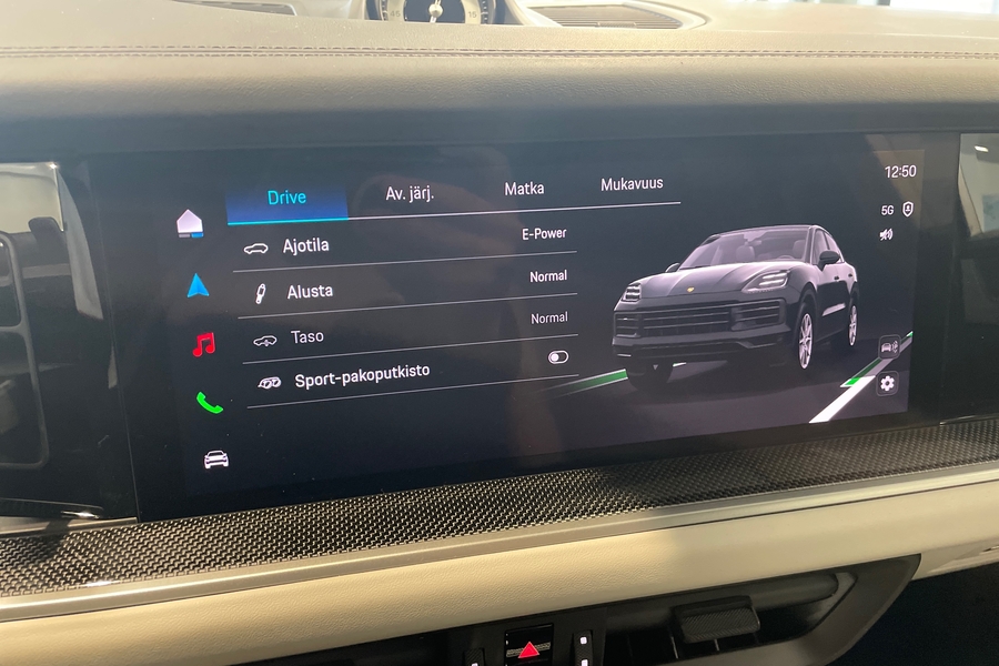 heti ajoon Porsche Cayenne