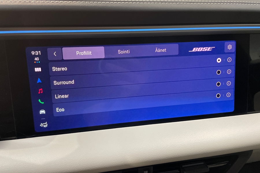 heti ajoon Porsche Macan