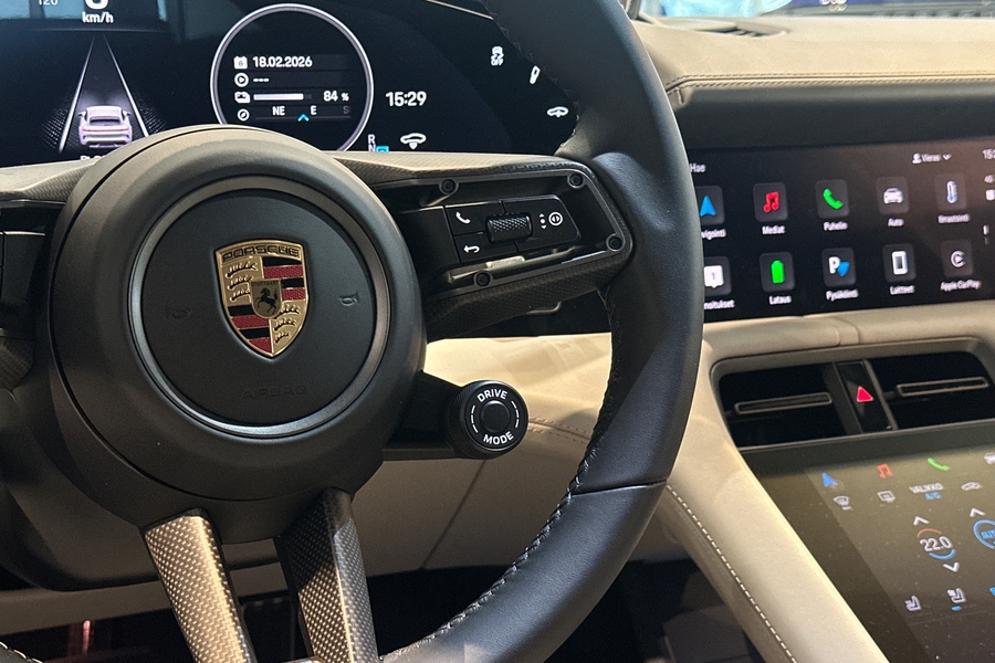 heti ajoon Porsche Taycan