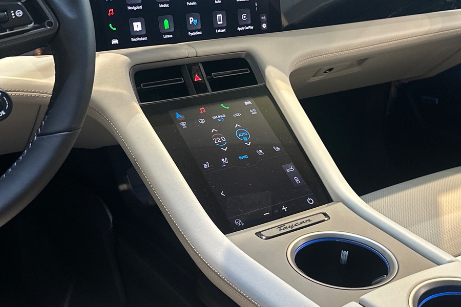 heti ajoon Porsche Taycan